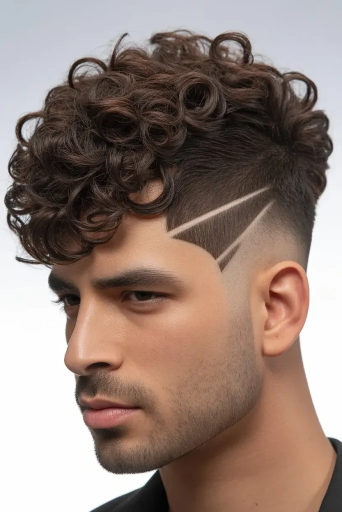 Curly Undercut