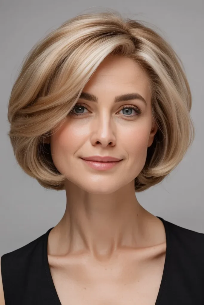 Short Rounded Bob