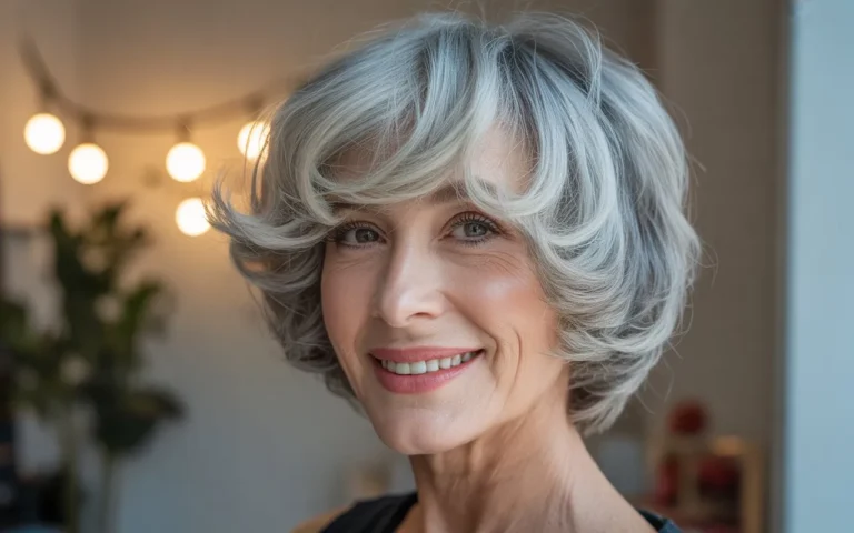 Short hairstyles for women over 50