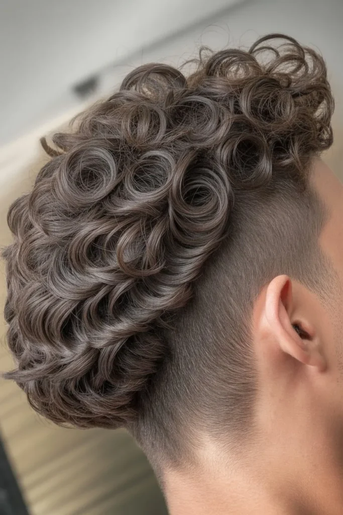 Textured Curly Top