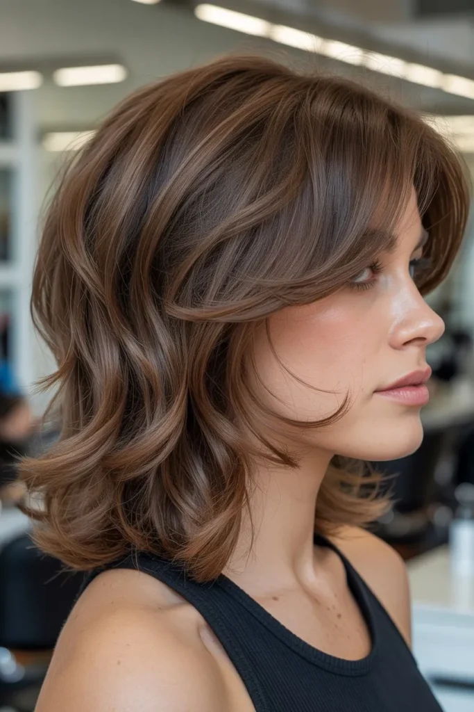 Textured Layers With Face Framing Pieces