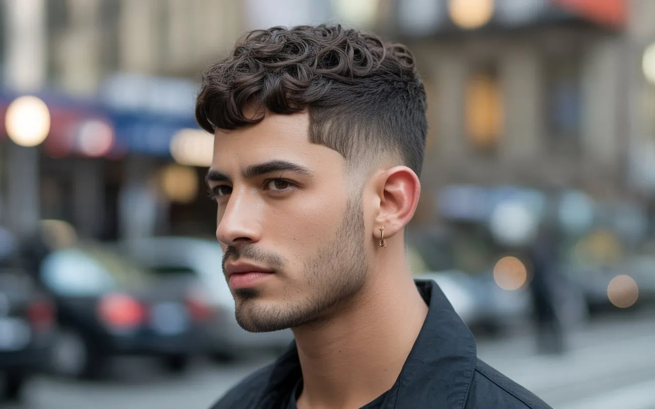 hair cut for men curly