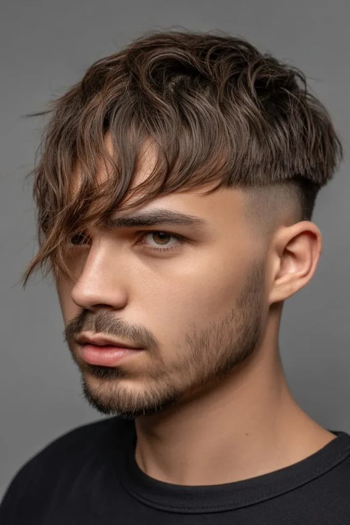 Angular Fringe Cut for a Trendy Look