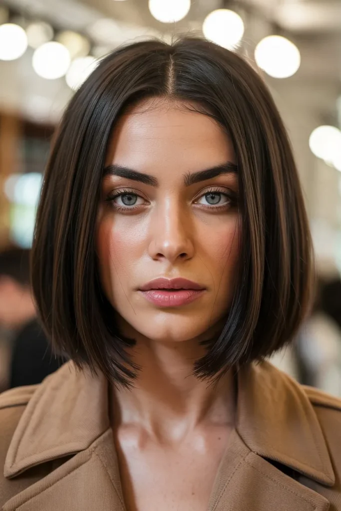 Blunt Cut Chic Bob