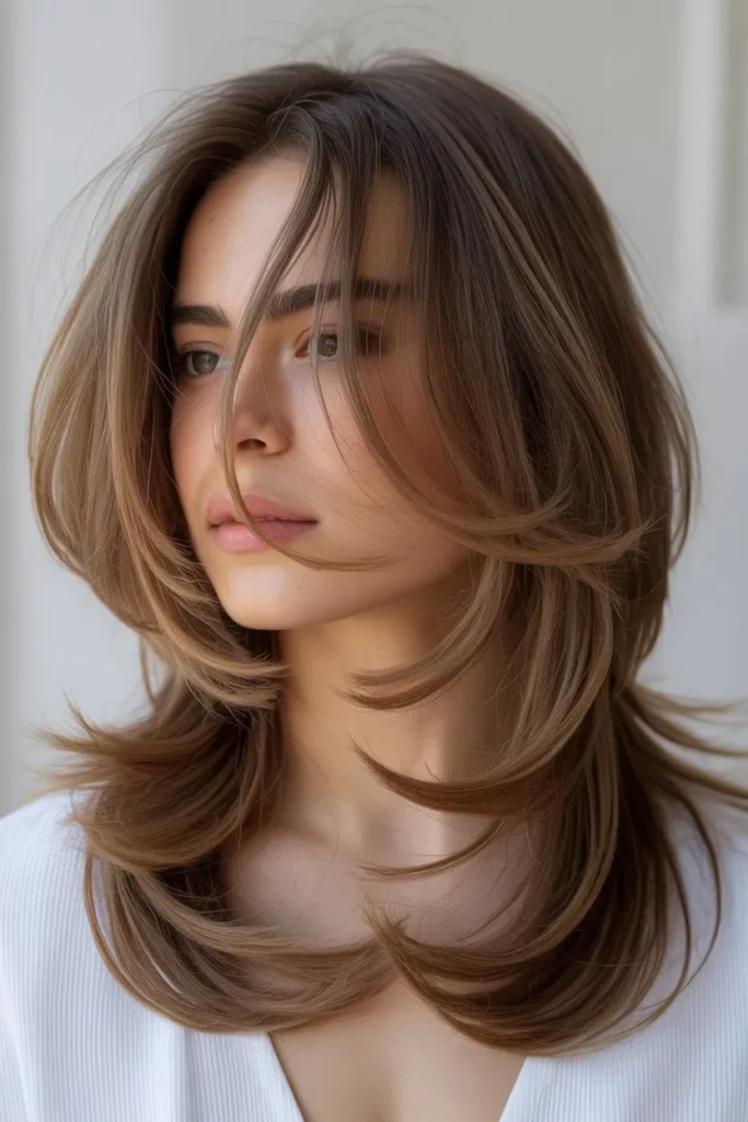 Collarbone Cut with Long Layers