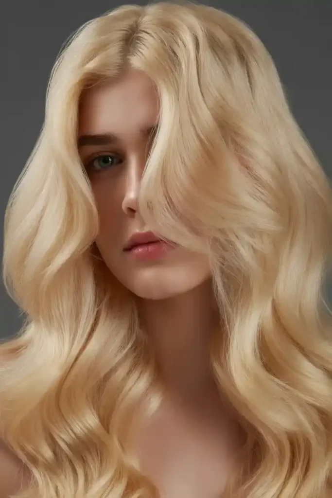 Creamy Blonde with Glossy Finish