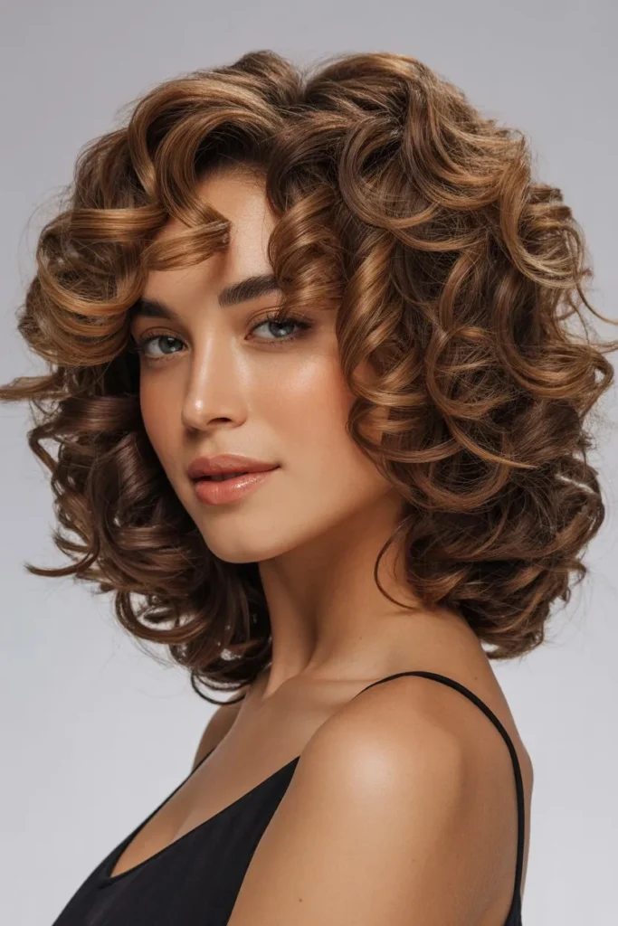 Curly Layered Lob