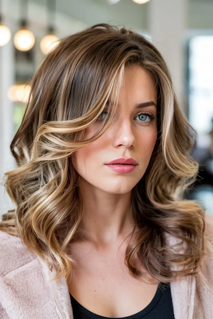 Flat Iron Curls for Layered Hair