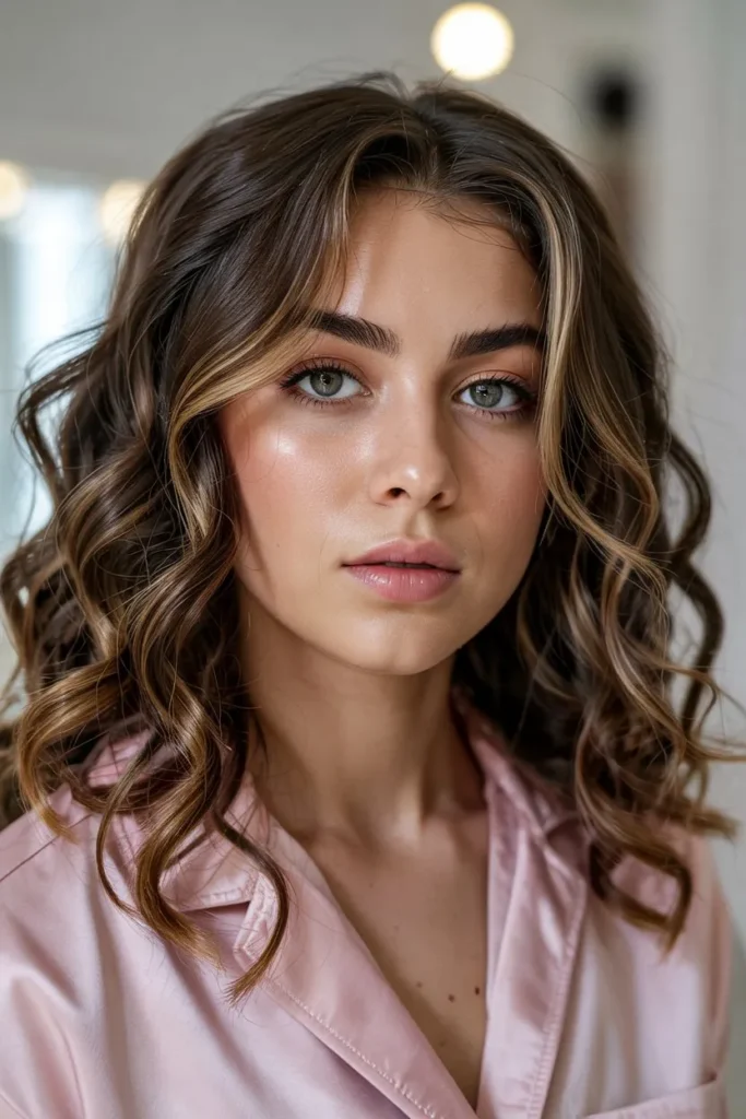 Flat Iron Curls for Thick Hair