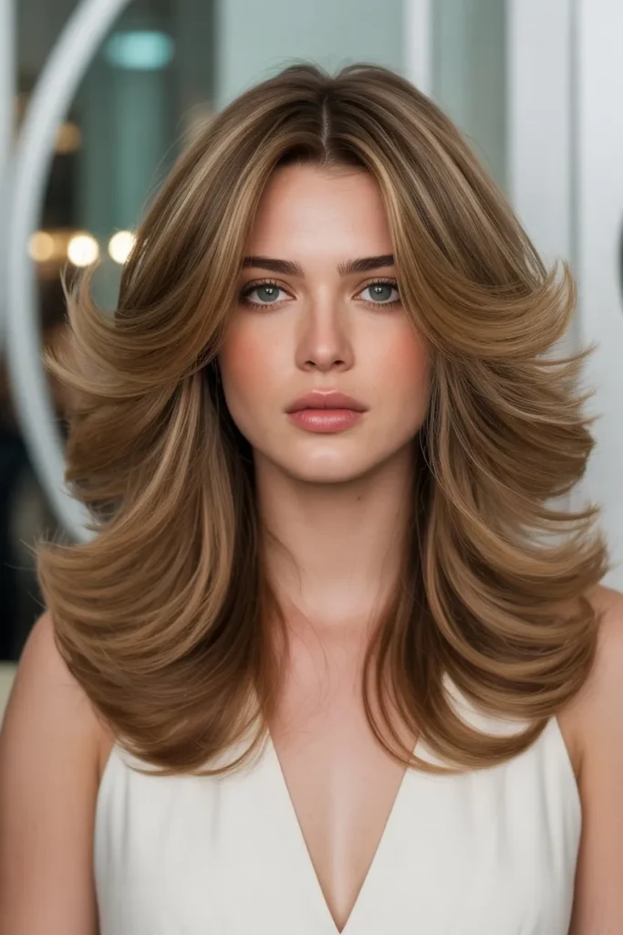 Long Layered Hair With Volume Boost