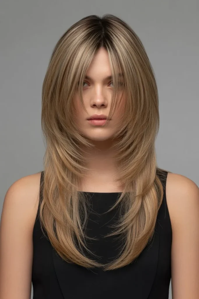 Long V Cut Layers
