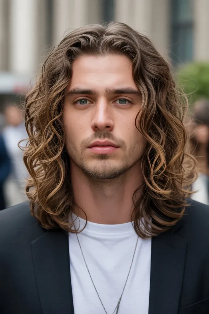 Long Wavy Hairstyle for Relaxed Style