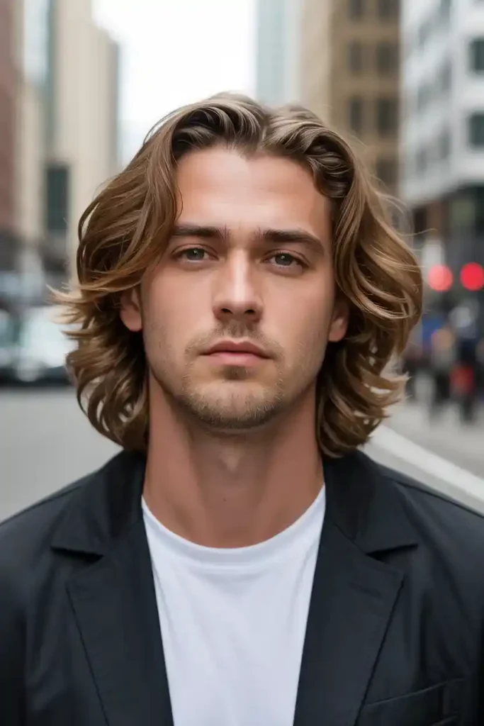 Medium Length Hair with Loose Styling