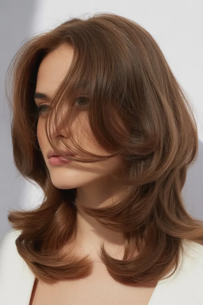 Medium Length Hair with Subtle Layers