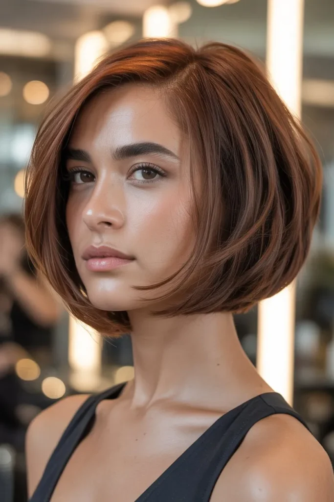 Medium Length Inverted Bob