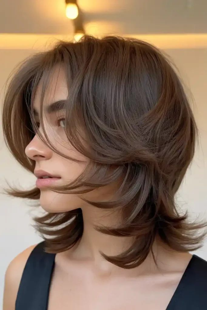 Shag Cut with Rounded Layers