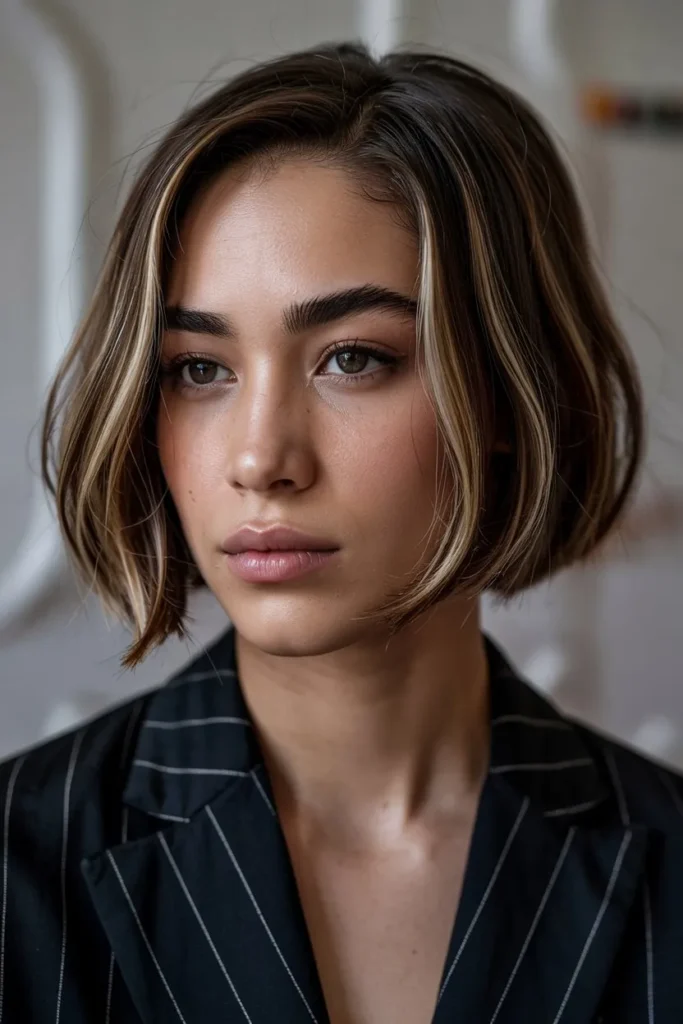 Short Chic Bob with Clean Edges