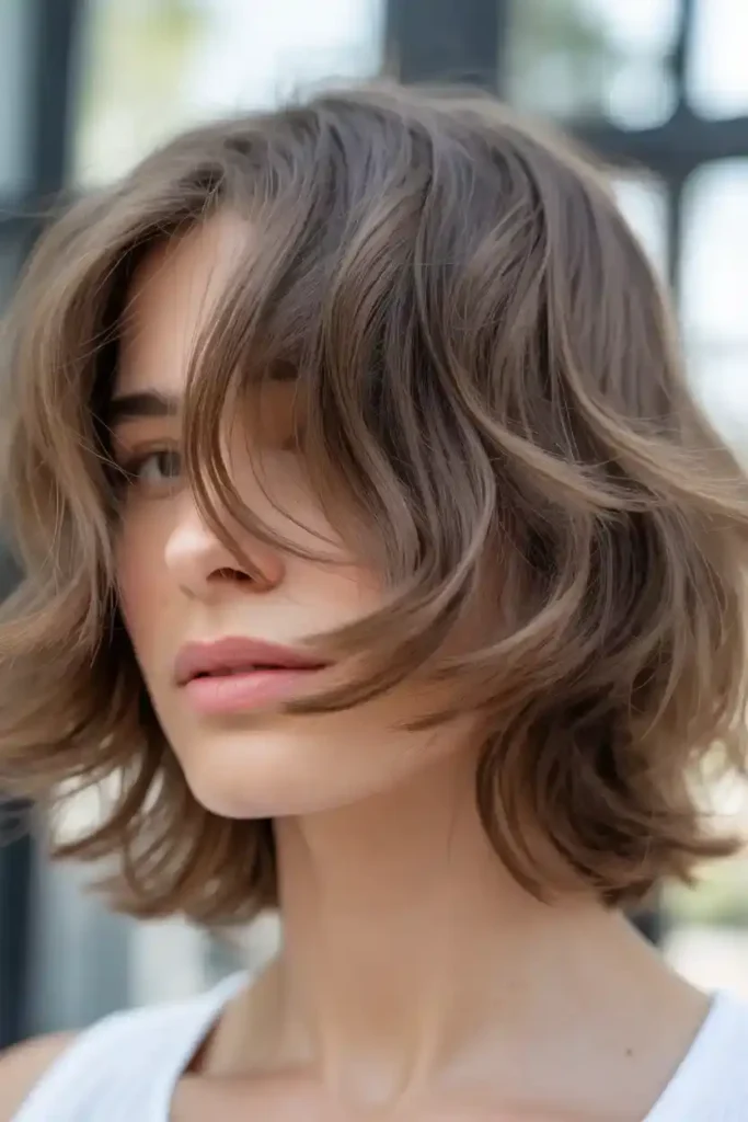 Soft Shag with Feathered Ends