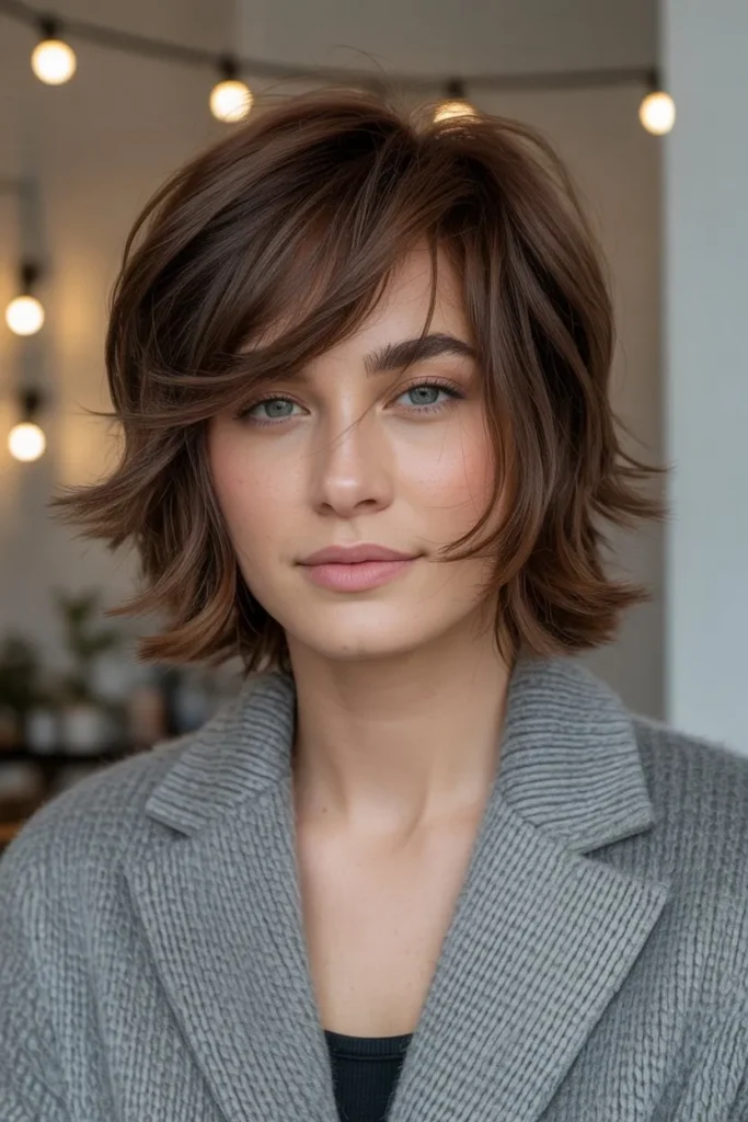 Textured Winter Shag Cut