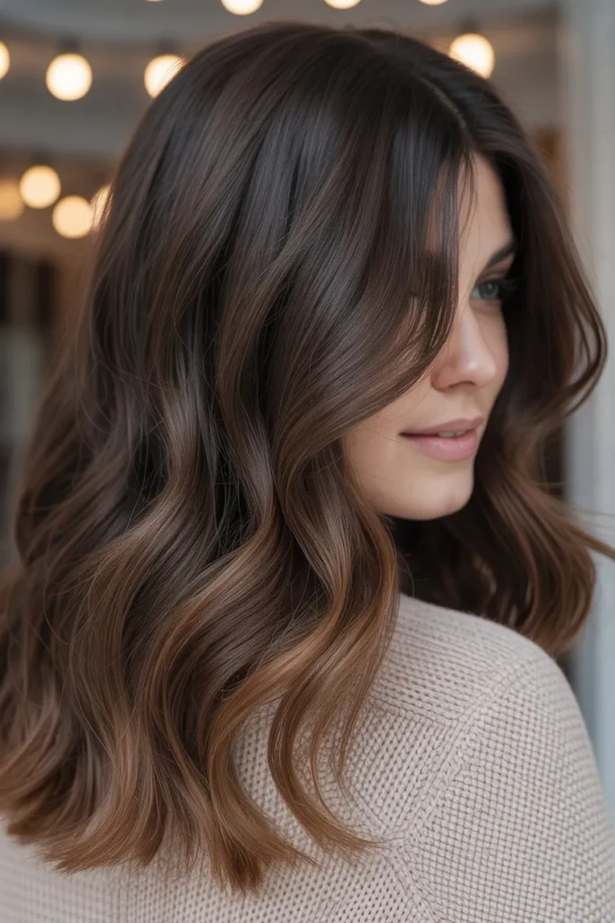 Winter Brunette Balayage Blend