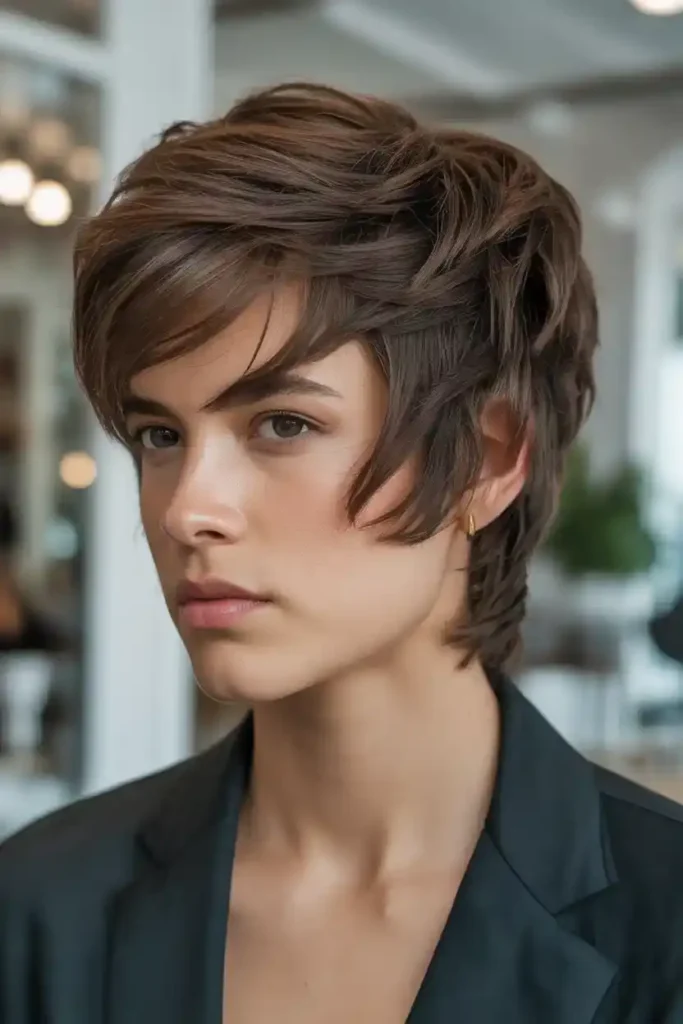 Wolf Cut for Thick Hair