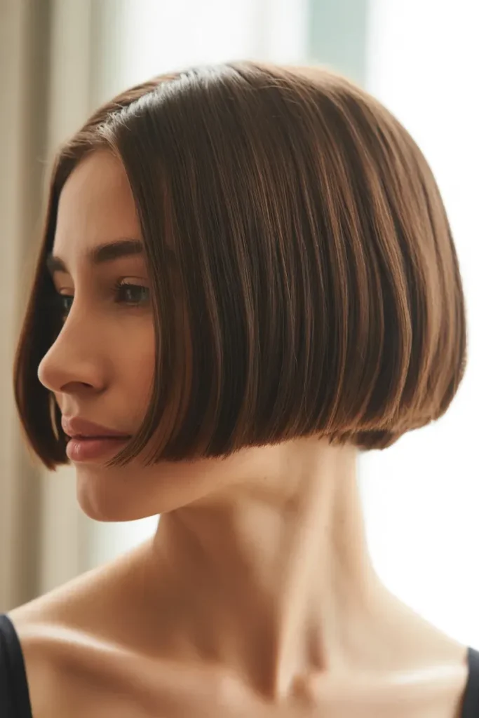 Tucked Behind Ears Old Money Bob