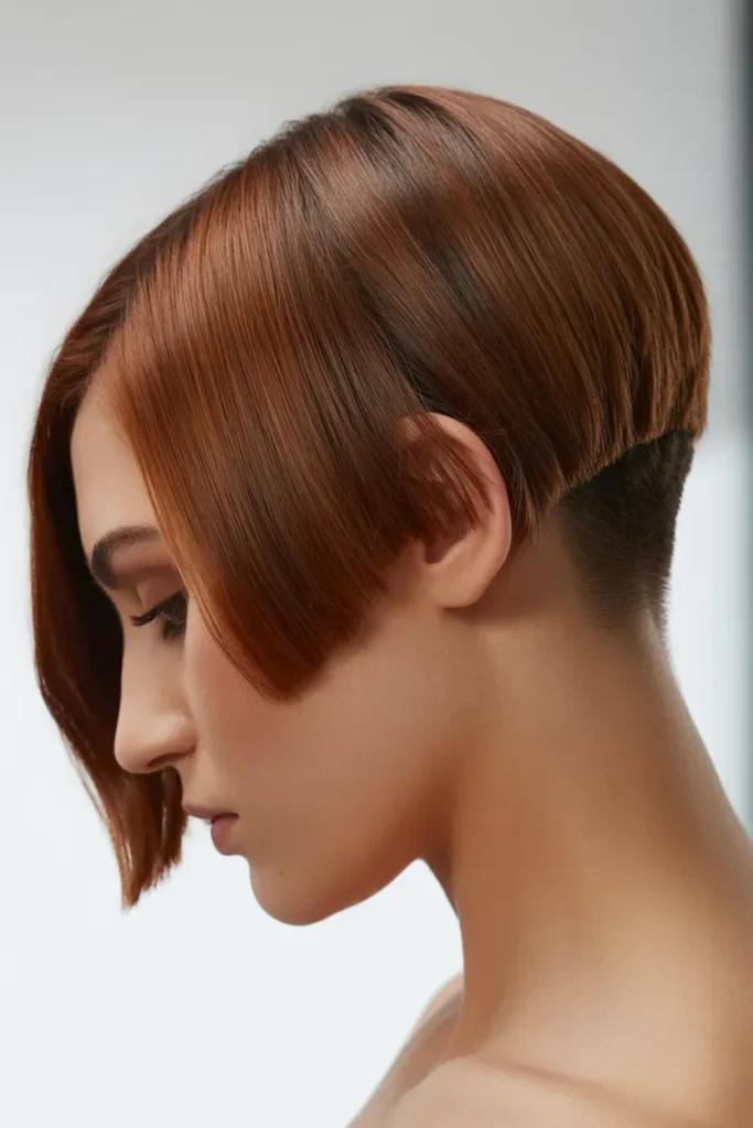 Angled Undercut Bob