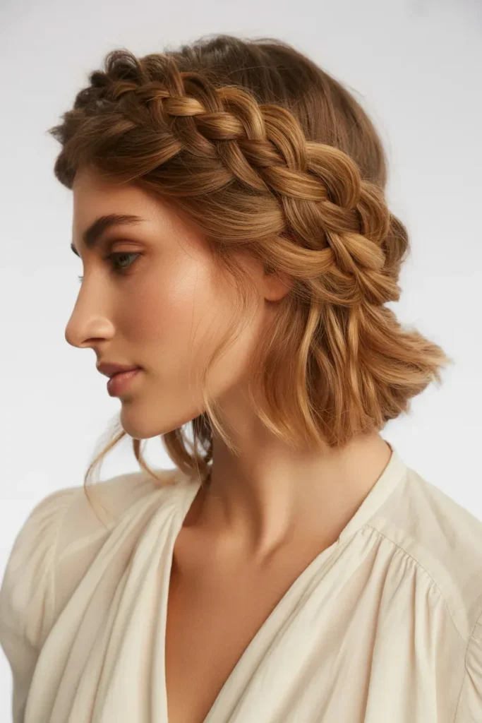 Braided Crown to Camouflage Oil