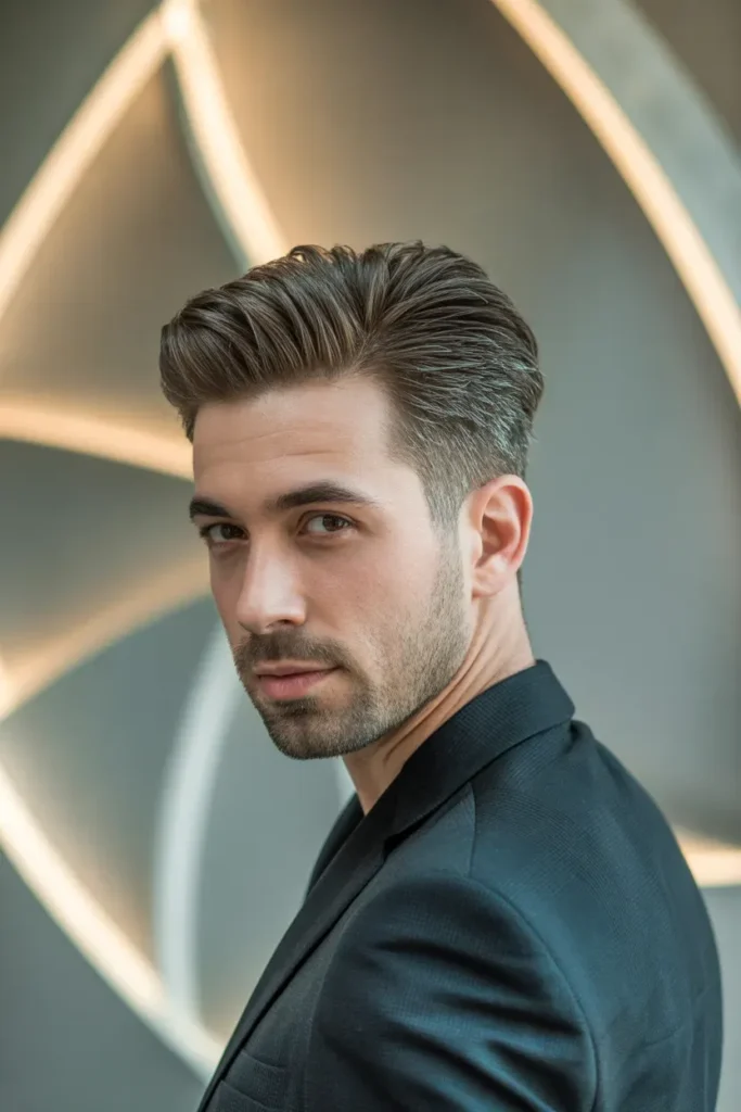  Business Ready Subtle Mullet Men Look