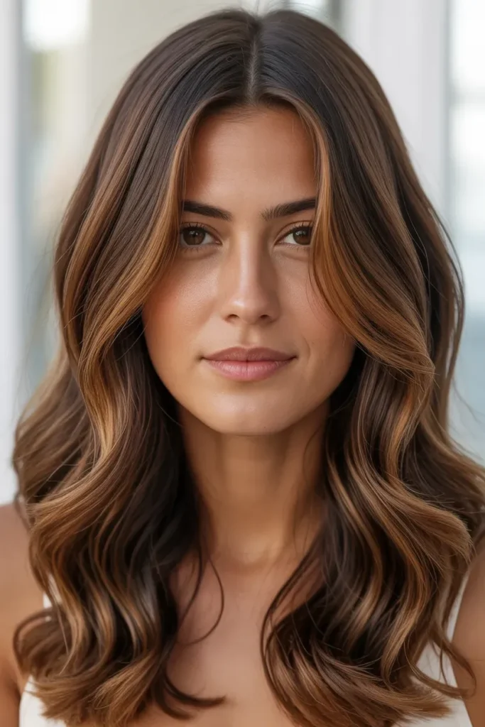California Brunette with Balanced Light and Depth