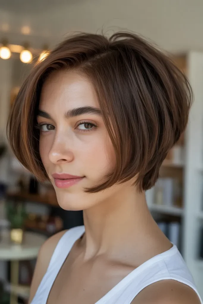 Classic Long Pixie Bob with Soft Layers