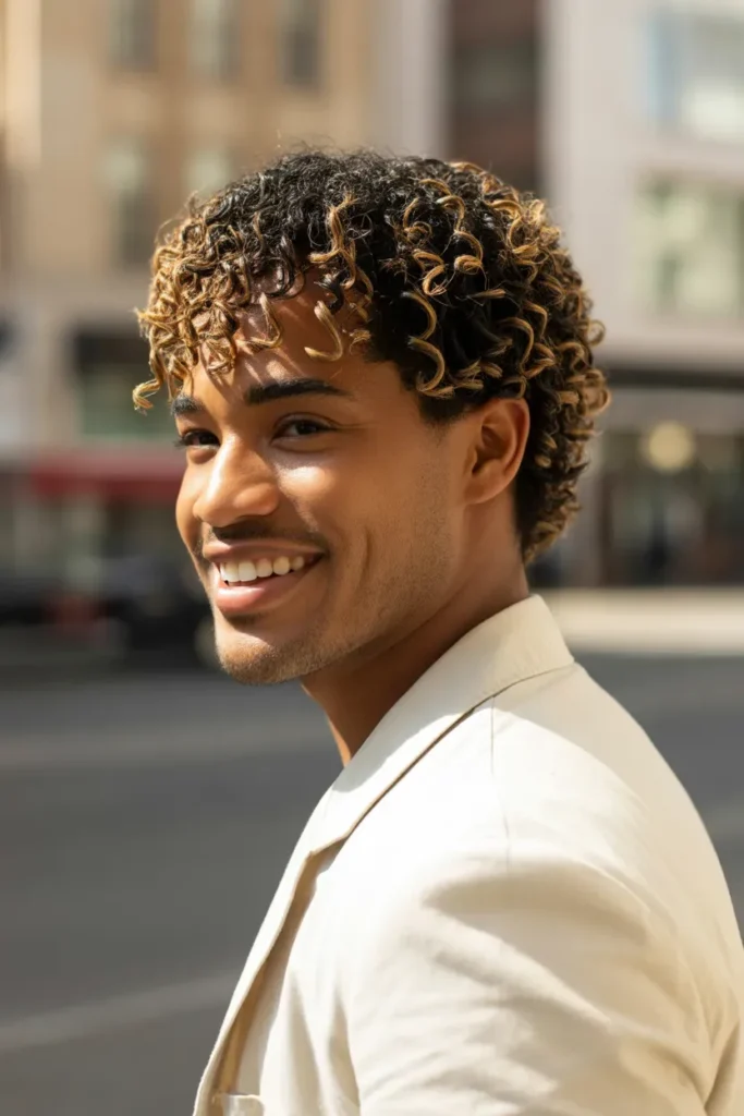 Classic Short Curls for a Timeless Look