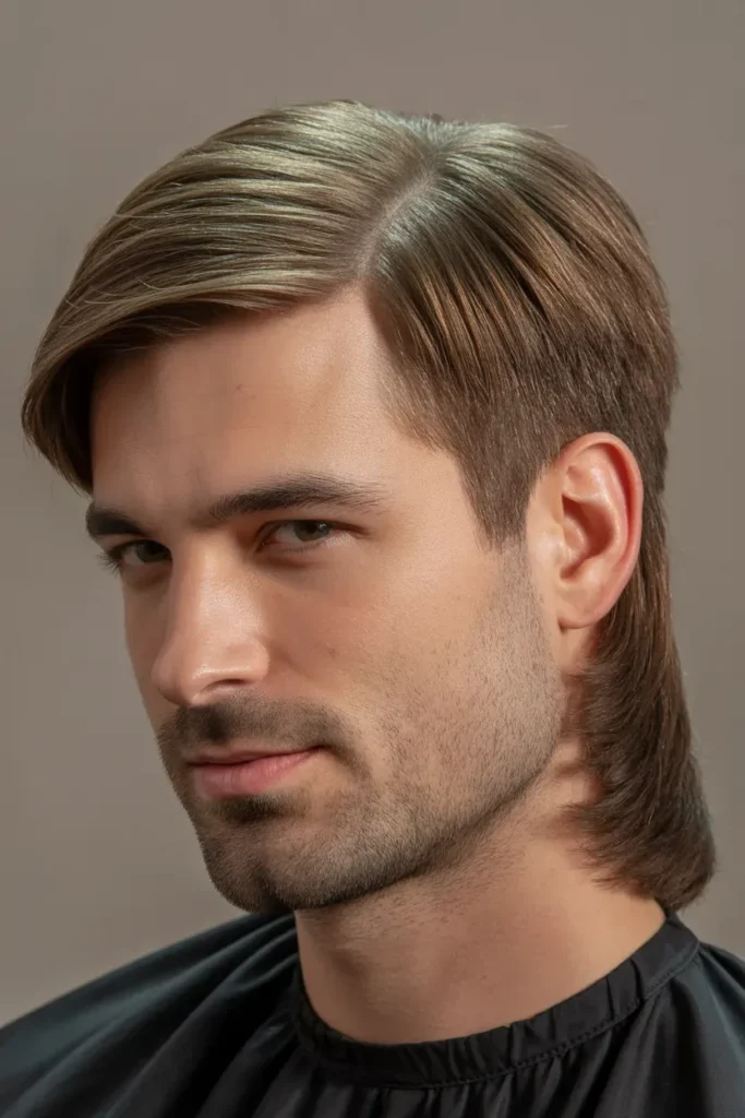 Classic Tapered Subtle Mullet