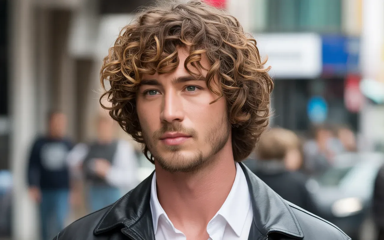 Curly Hair Men