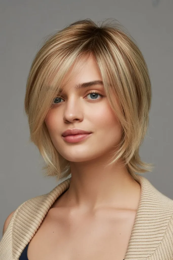 Face Framing Layers with Volume