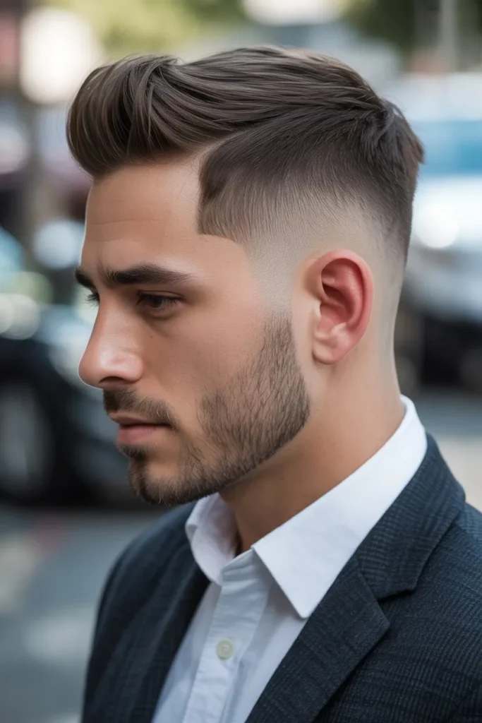Faded Undercut with Side Part