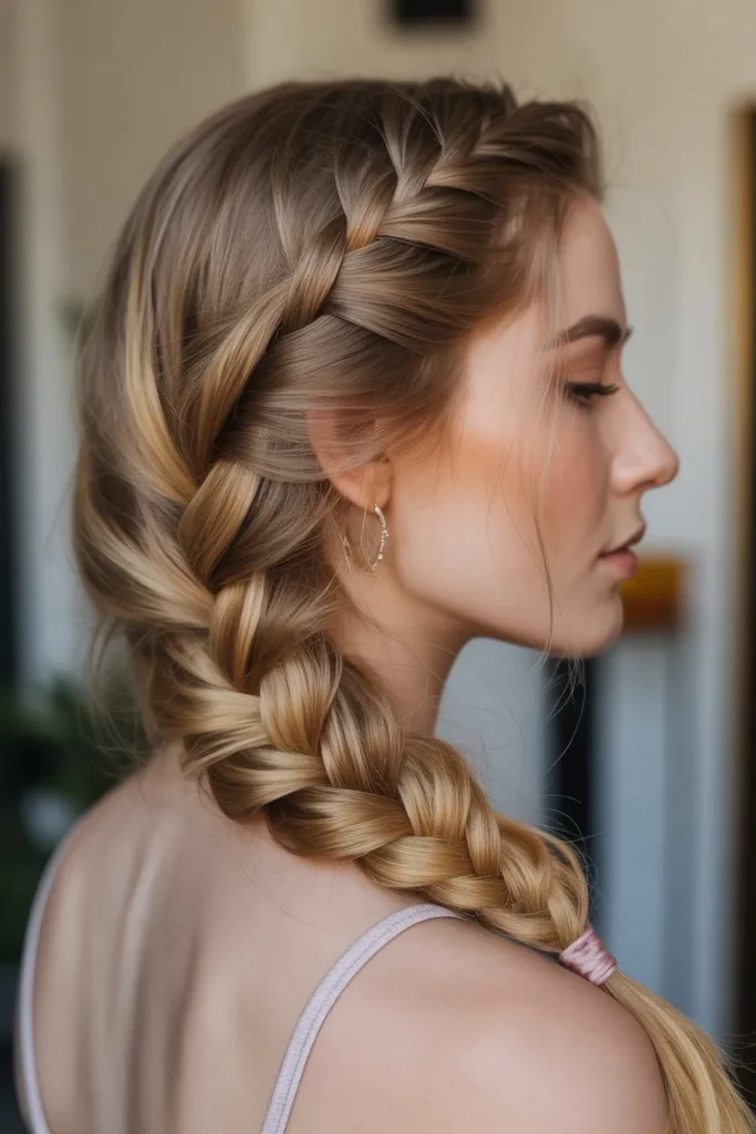Fishtail Braid for a Chic Birthday Statement