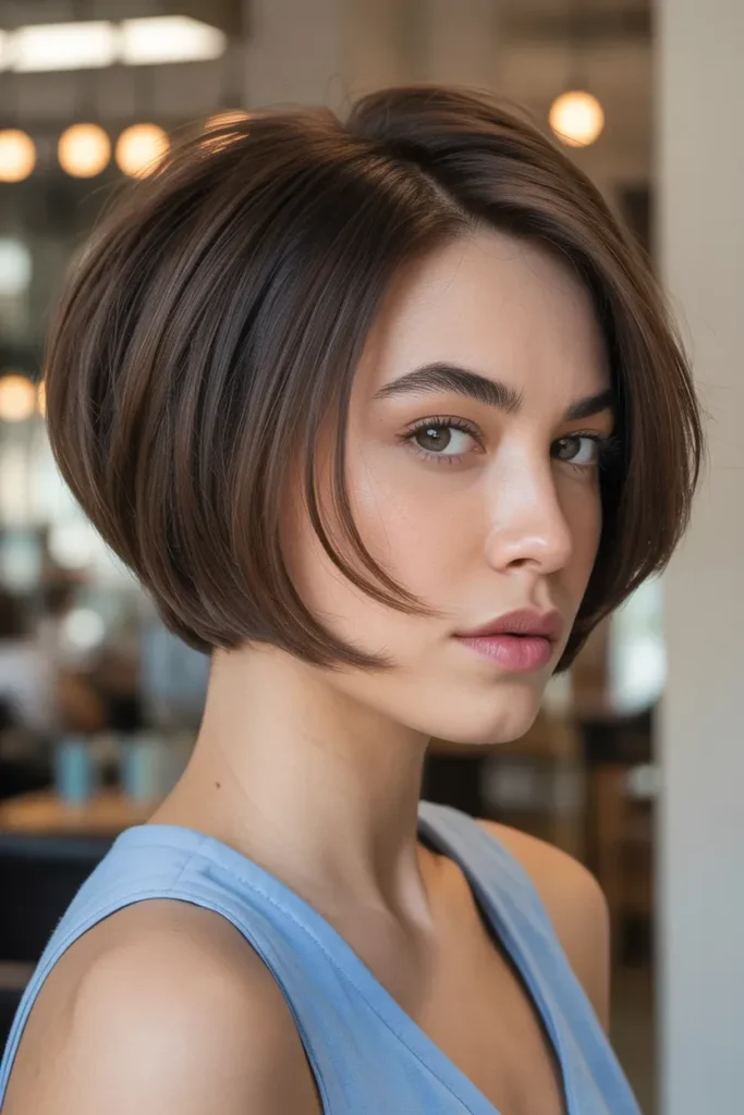 Long Pixie Bob with Defined Layers