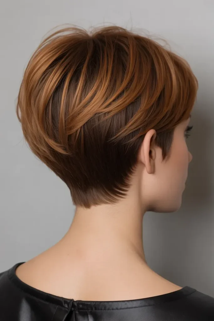 Long Pixie Bob with Tapered Nape