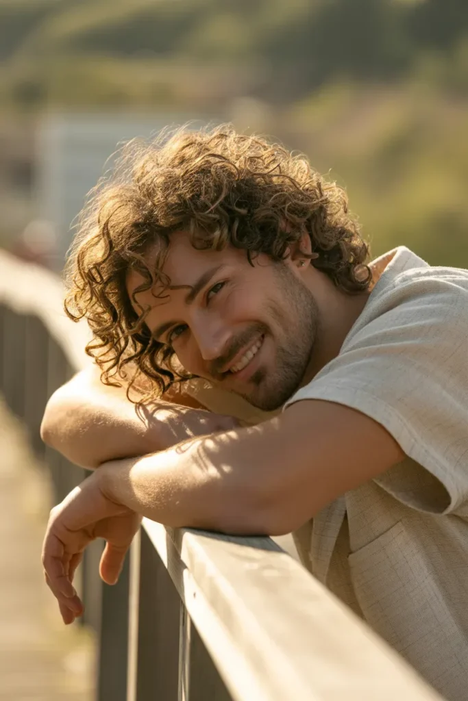 Loose Curls for a Relaxed Vibe