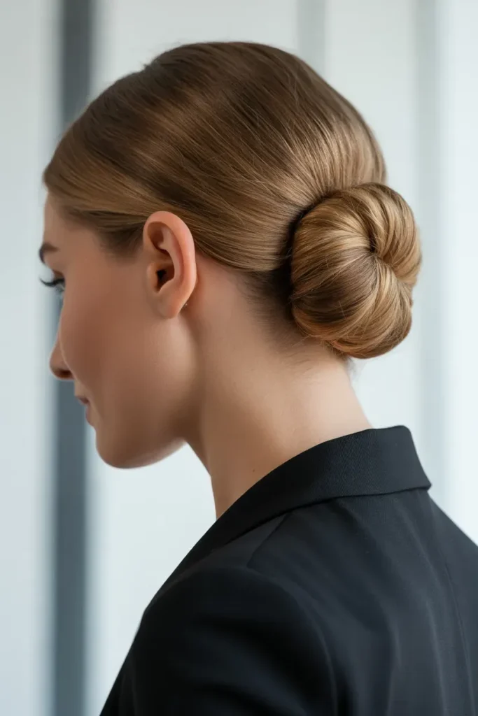 Low Chignon Bun
