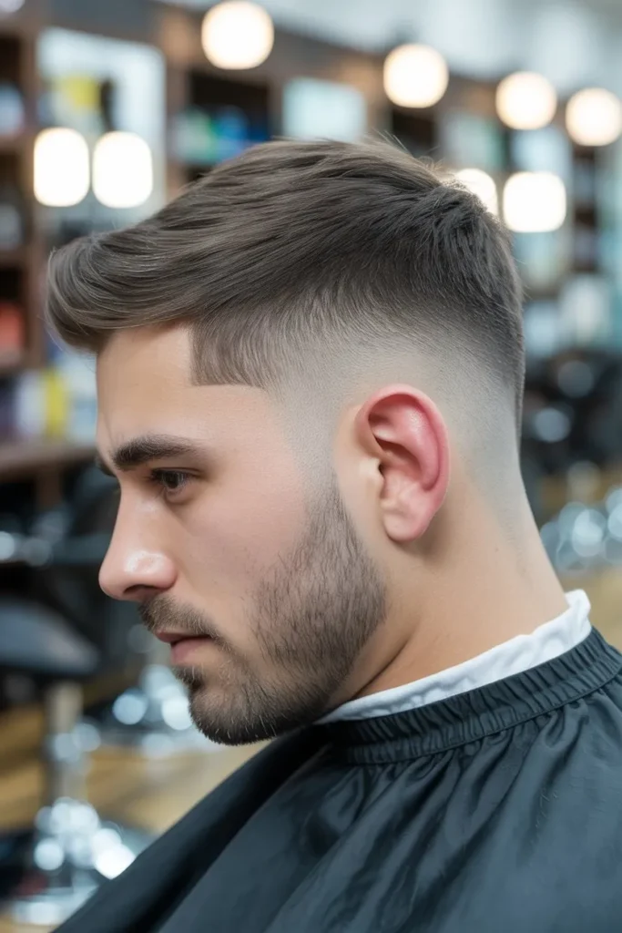 Low Faded Undercut for Subtle Elegance