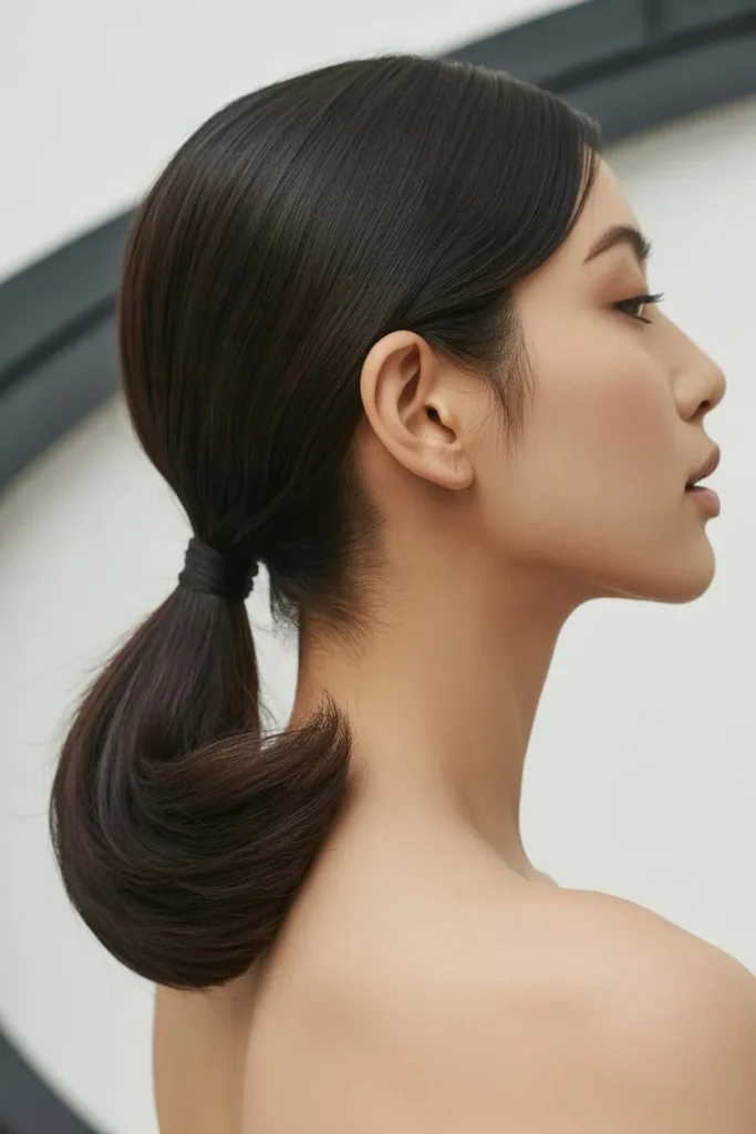 Low Sleek Ponytail