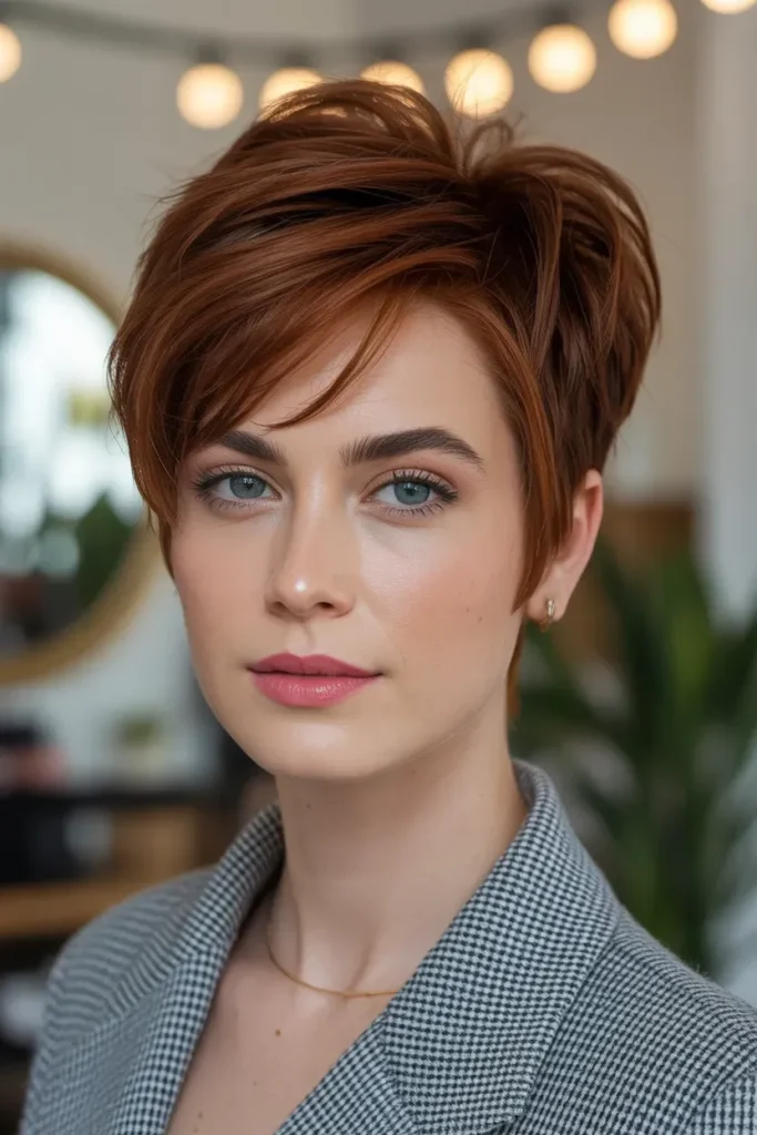 Pixie Kitty Cut with Feathered Layers