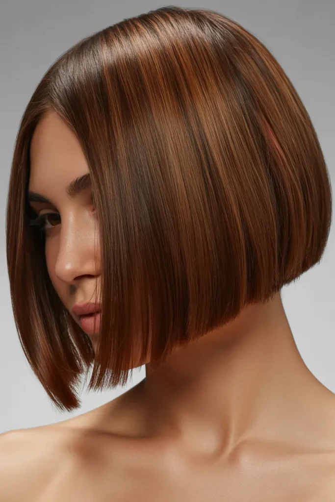 Polished Undercut Bob