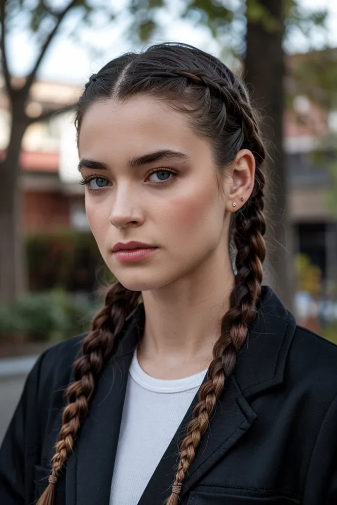 Rope Braid for Long Hair