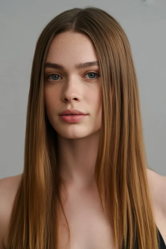 Sleek Straight Hair