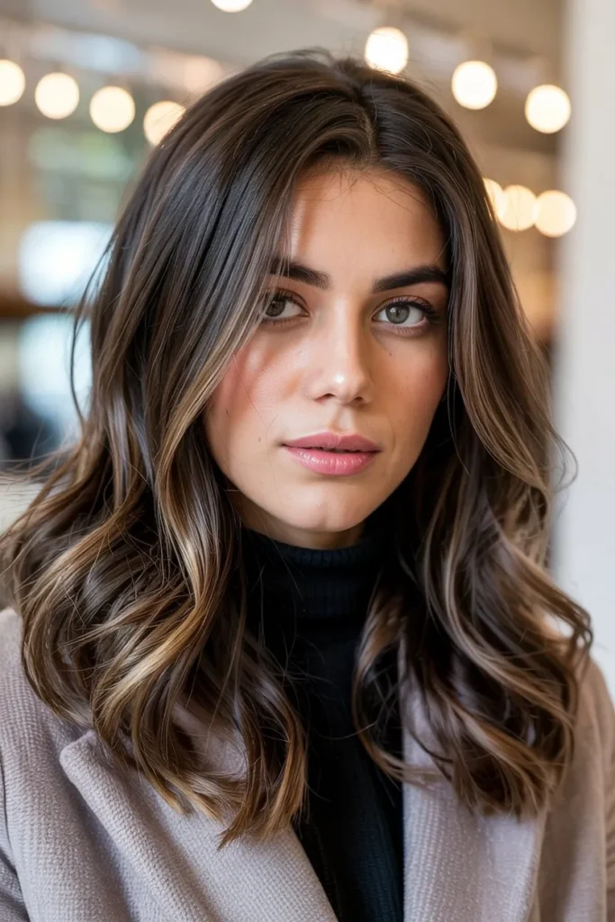 Smoky Brown Balayage
