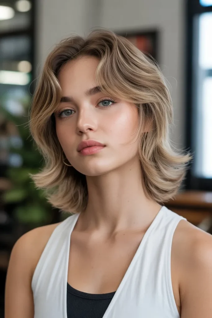 Soft Mullet for Fine Hair