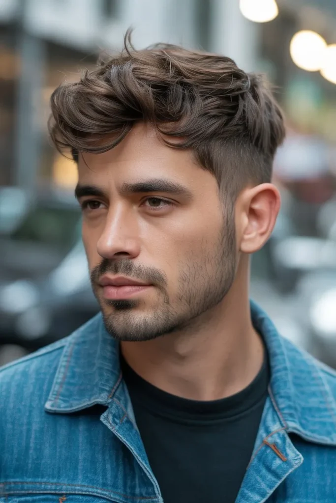 Textured Classic Wolf Cut for Men